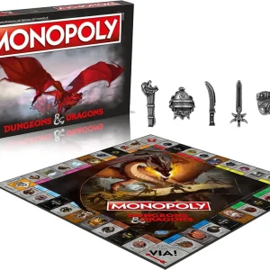 Prezzo Scontato Monopoly Dungeons & Dragons Gioco da Tavolo Giochi Strategia Società Idea Regalo