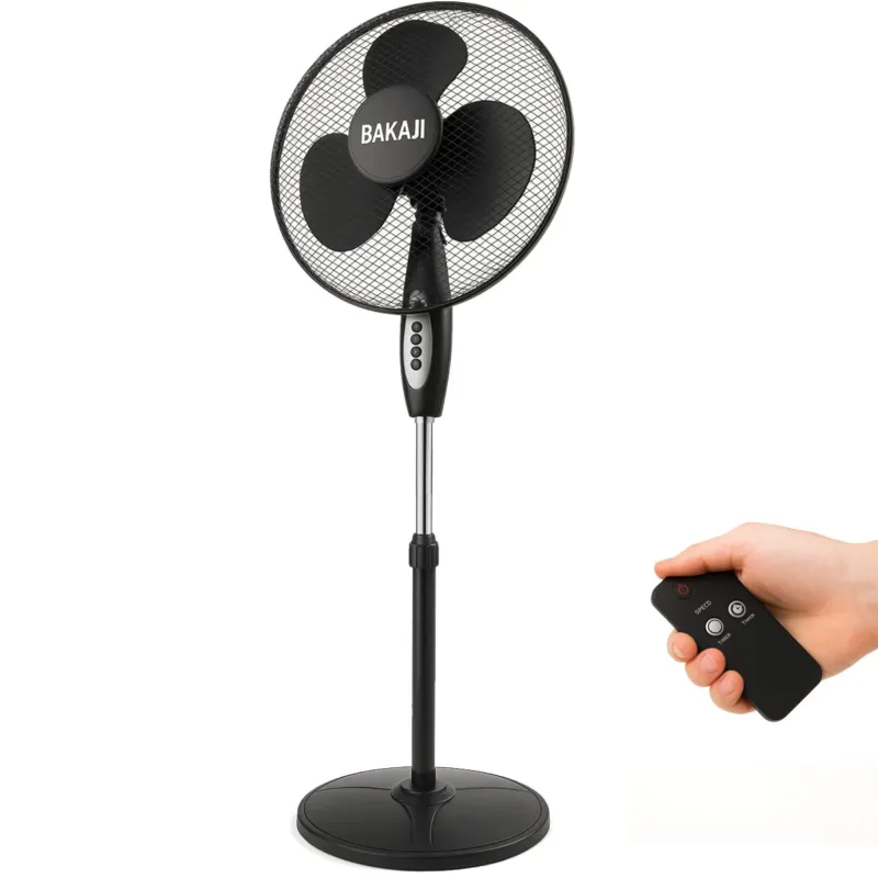 Ventilatore Colonna Piantana 45W 40cm 3 Velocita Altezza Regolabile Telecomando Bestseller