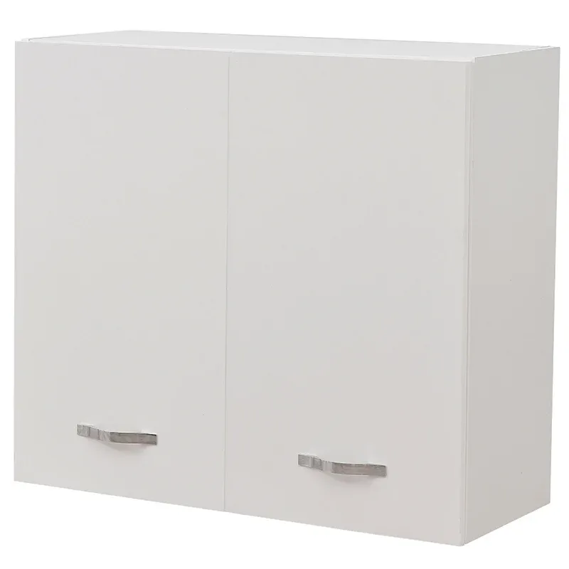 Prezzo Basso Pensile da Cucina Armadio Sospeso da Parete con Doppia Anta Colore Bianco
