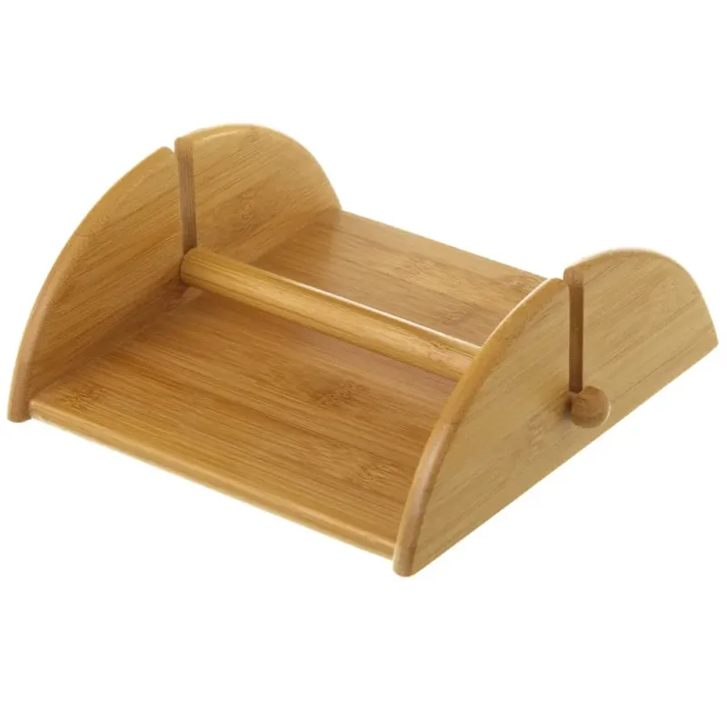 Offerta Del Giorno Portatovaglioli in Bambù con Fermo Porta Tovaglioli da Tavola Supporto da Cucina