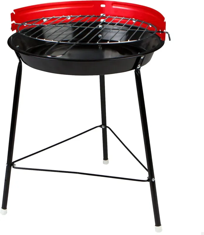 Economico Barbecue a Carbone BBQ Paravento Colori Assortiti diametro 33 a Carbonella Grill