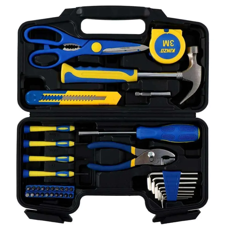 Scelto Dai Clienti Cassetta Valigetta Attrezzi Porta Utensili da Lavoro Completa 39 pz Blu Kinzo