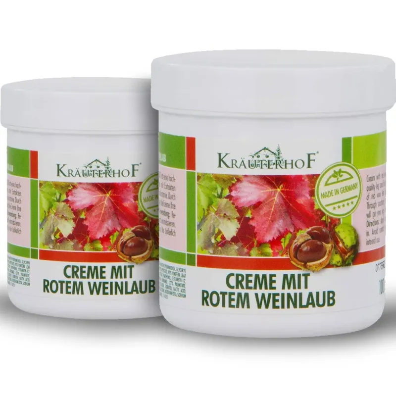 Prezzo Conveniente Balsamo Gel per Gambe Vite Rossa e Castagna Crema Idratante Lenitiva (2 x 250ml)