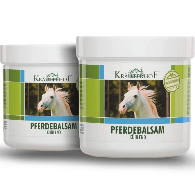 Balsamo Cavallo Rinfrescante Crema Gel Extra Forte Dolori Muscolari (2 x 250 ml) Quantità Limitata