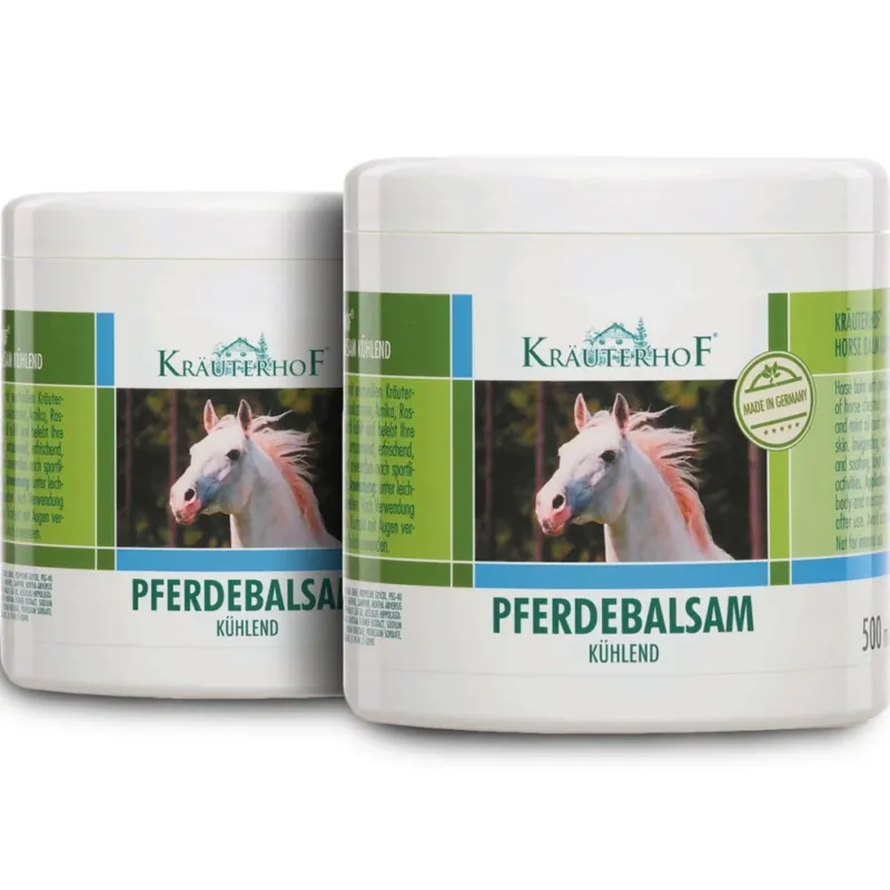 Saldi Balsamo Cavallo Rinfrescante Crema Gel Extra Forte Dolori Muscolari (2 x 500 ml)