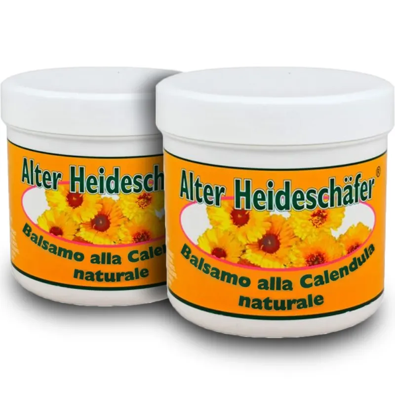 Balsamo Gel Calendula Naturale Crema Massaggiante Idratante Lenitiva (2 x 250ml) Prezzo Conveniente