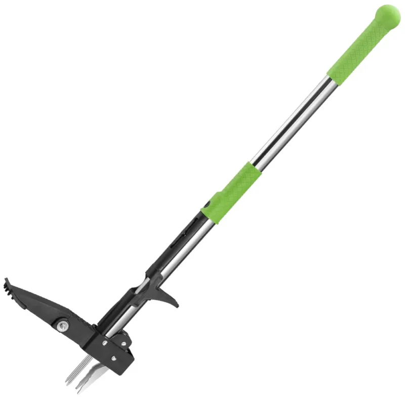Estrattore per Erbacce con Artigli e Pedale Acciaio Inox per Giardino Fai da Te Occasione