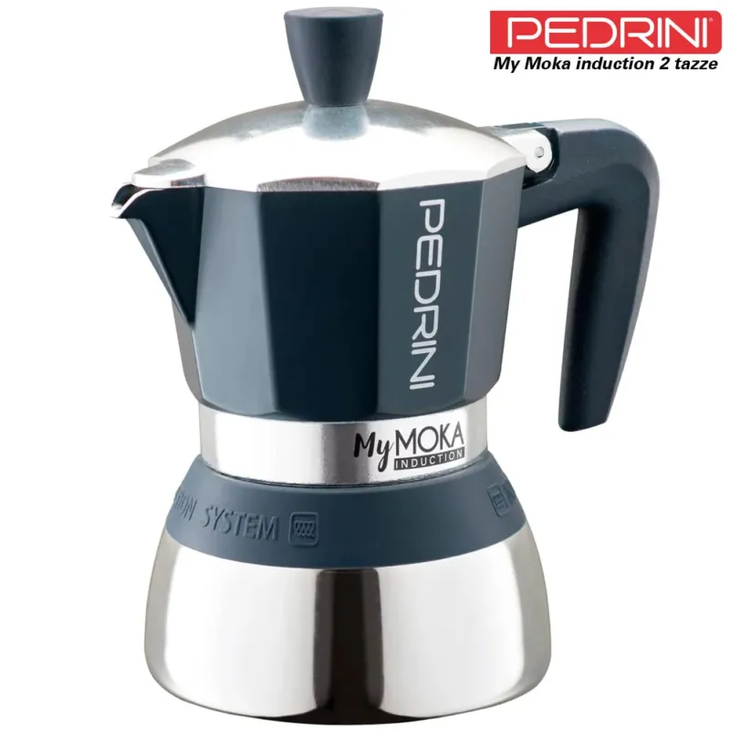 Affare Caffettiera My Moka Induction 2 Tazze Acciaio Macchinetta Caffe per Induzione