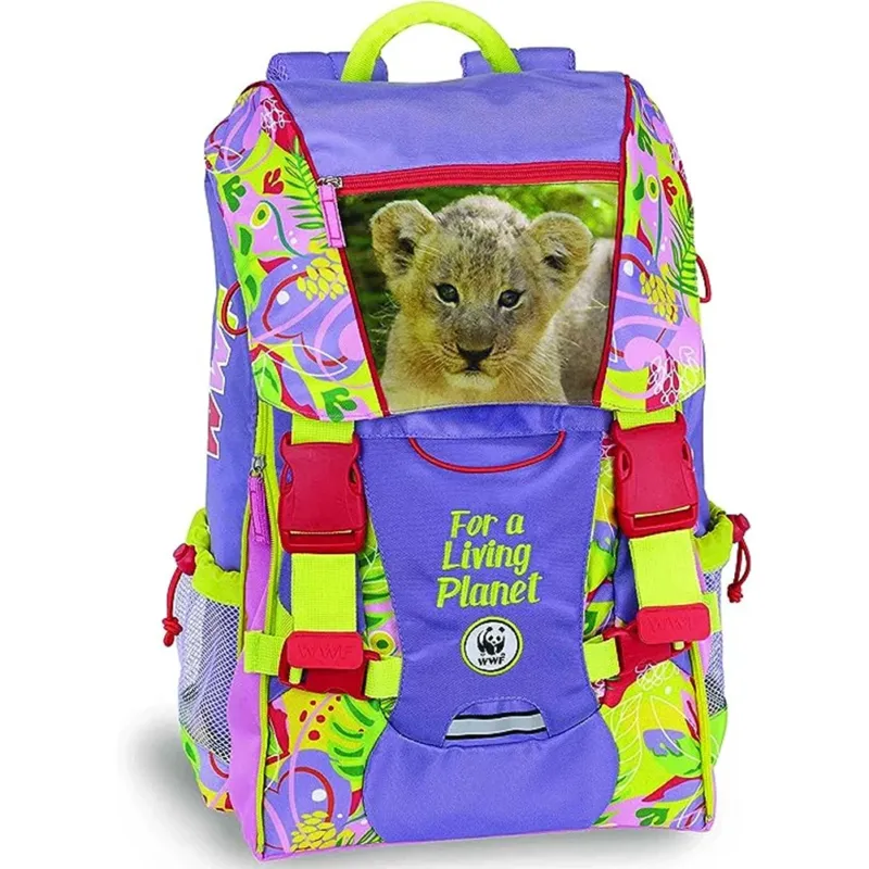 Promozione Zaino WWF Girl Daisy Estensibile per Bambine con Gadget Borraccia Scuola Ragazze