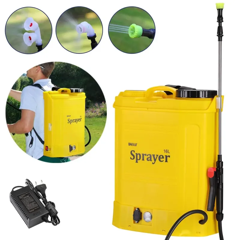 Nebulizzatore Pompa a Spalla a Batteria Irroratrice Elettrica Spruzzatore 16Lt Promozione