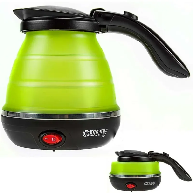 Bollitore Elettrico Pieghevole 0,5L 750W Acqua Calda da Viaggio Portatile Camry Must-Have