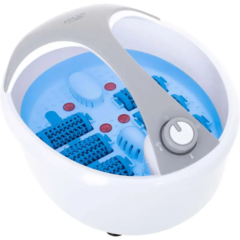 Adler AD 2177 Massaggiatore per Piedi 450 W Funzione Riscaldante e Massaggiante Professionale