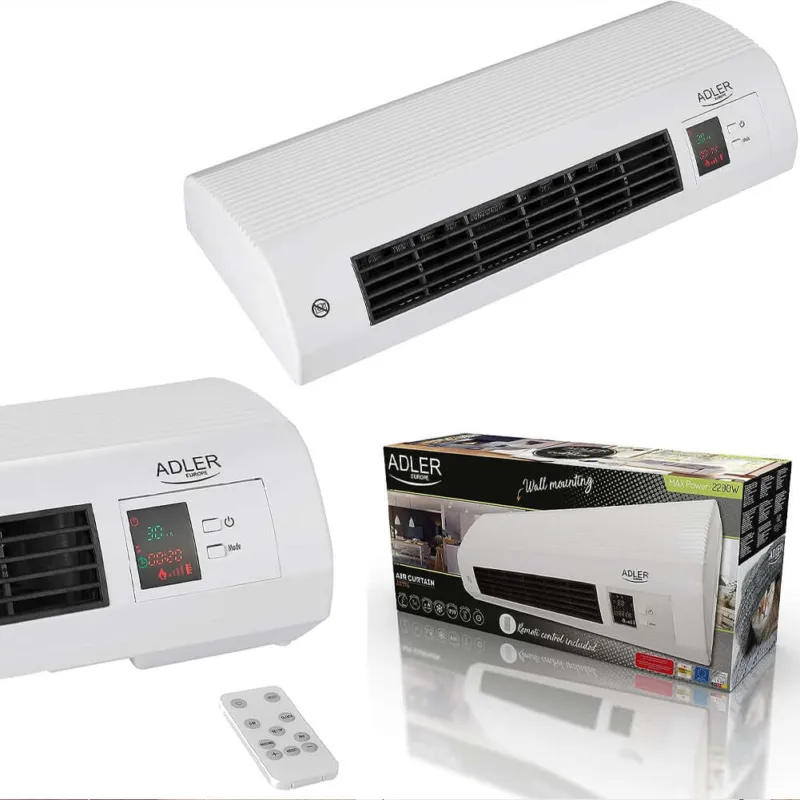 Occasione Imperdibile Adler AD7714 Termoconvettore a Parete per Porta 2000 W con Sensore e Telecomando
