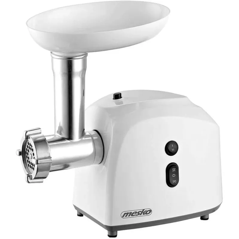 Promozione Esclusiva Tritacarne Elettrico 600W Carne e Verdura con 3 Dischi Taglio e Accessori