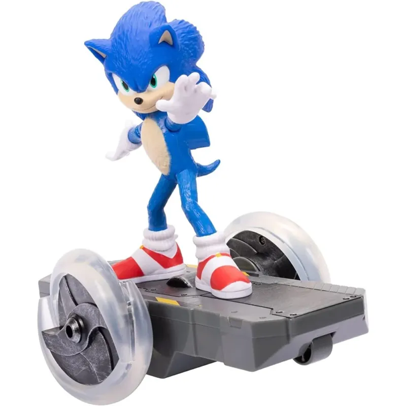 Reso Gratuito Sonic The Hedgehog Speed RC Radiocomando Personaggio Articolato Idea Regalo