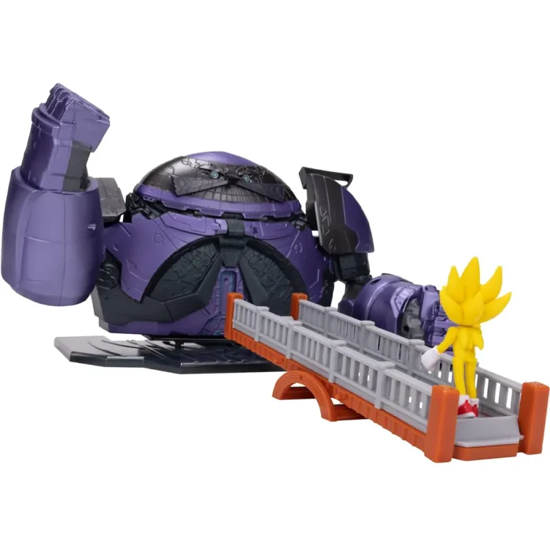 Prezzo Di Fabbrica Sonic The Hedgehog Playset Battaglia Finale Giant Eggman Robot con Personaggio
