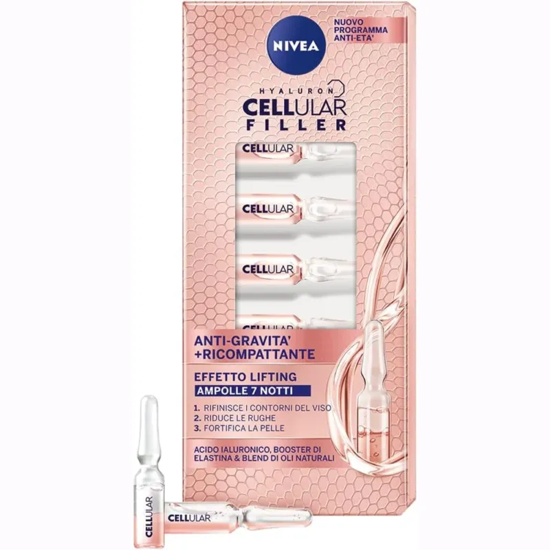 Occasione Nivea Cellular Filler Anti Gravità + Ricompattante Ampolle Lifting 7 x 8,40 ml