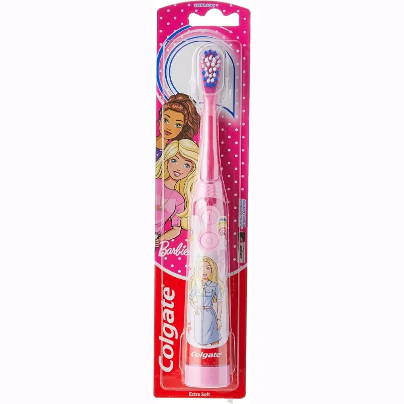 Colgate Kids 3+ Barbie Spazzolino da Denti a Batteria Sostituibile Extra Morbido Miglior Prezzo