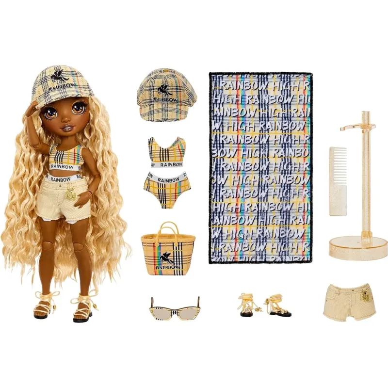Prezzo Basso Rainbow High Pacific Coast Harper Dune Moda e Accessori Tema Sabbia Idea Regalo