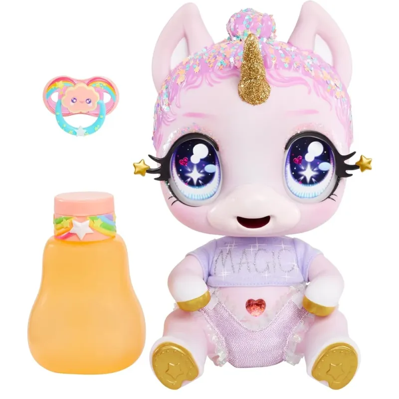 Glitter Babyz MGA Unicorn Baby Bambolina Jewerls Daydreamer Cambia Colore Offerta Limitata