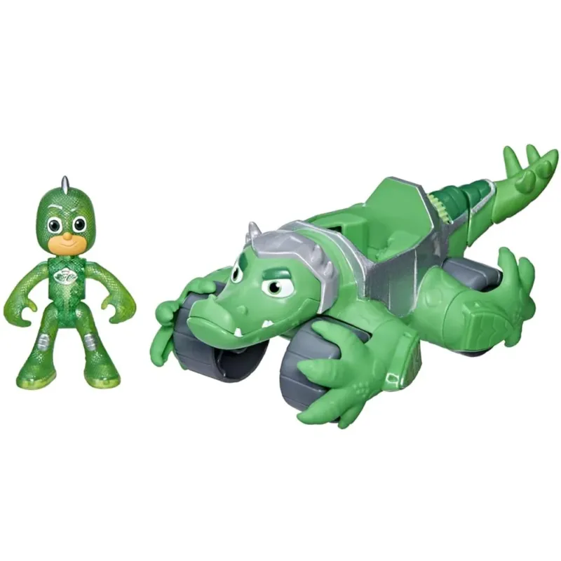 PJ Masks Animal Power Veicolo Pyja-Destrier Deluxe di Gluglu Gioco Idea Regalo Ultime Pezzi