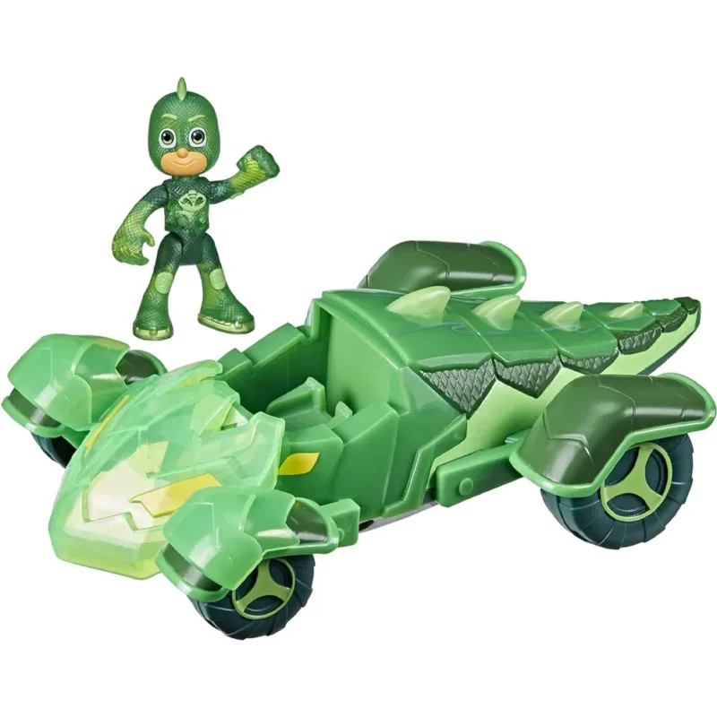 Promozione Esclusiva PJ Masks Glow & Go Veicolo Giocattolo Gecomobile Auto Luci e Suoni Idea Regalo