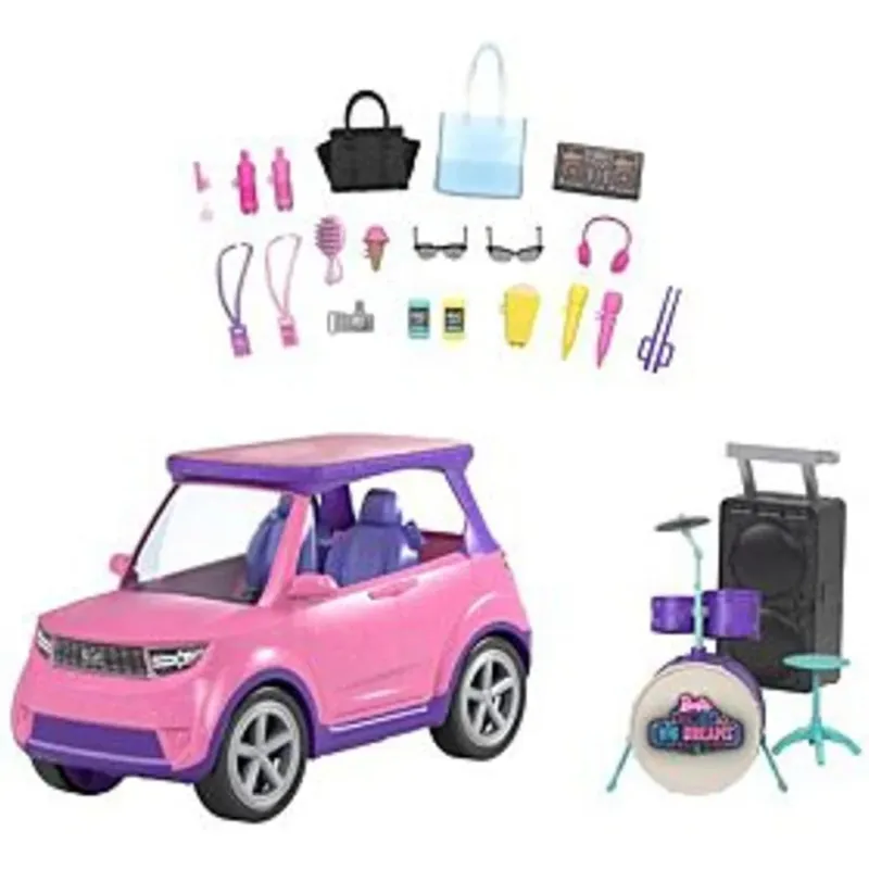 Barbie Big City Big Dreams Playset Veicolo Trasformabile Accessori Idea Regalo Sconto