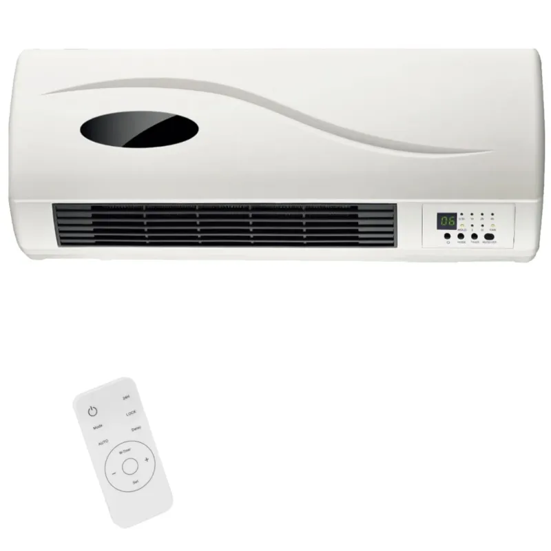 Soddisfatti O Rimborsati Termoventilatore Ceramico Elettrico a parete Modello Onda 2000W con Timer 24H
