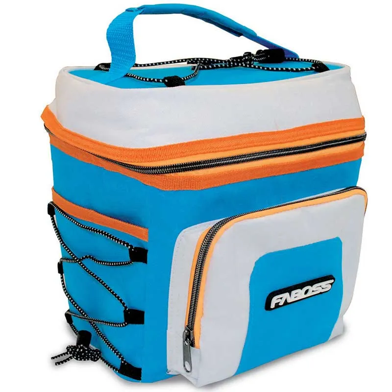 BORSA TERMICA 3X1 CAPACITA‘ 8 LITRI CAMPEGGIO SPIAGGIA TEMPO LIBERO FABOSS BLU Pagamento Sicuro