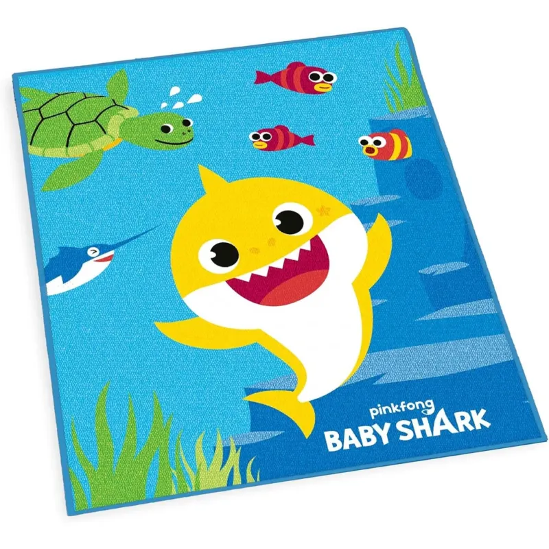 Compra Adesso Herding Tappeto Baby Shark 100 x 120 cm Idea Regalo per Bambini