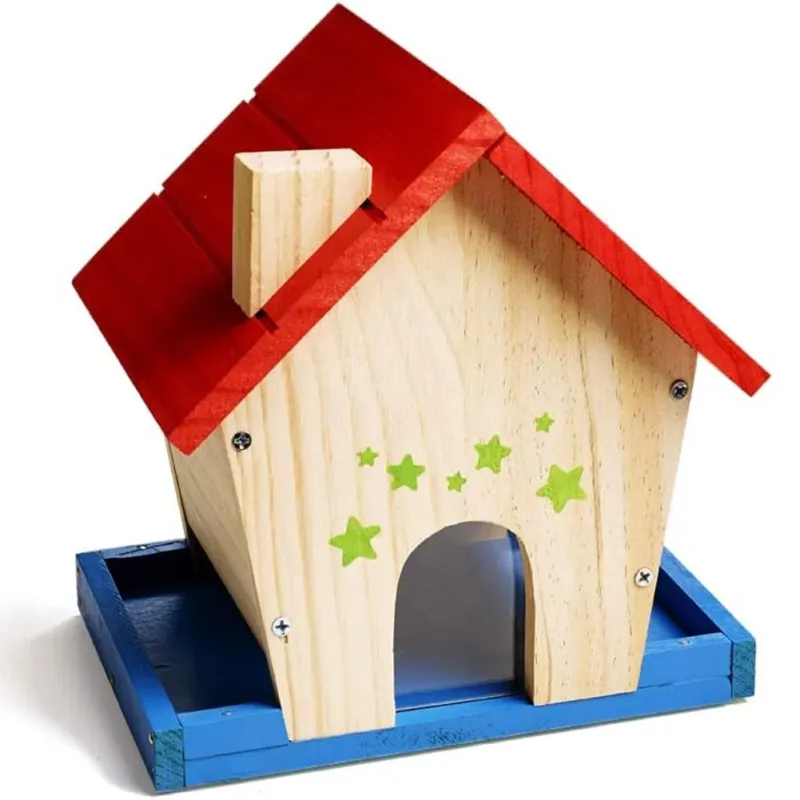 Stanley Kit Cassetta degli Uccelli Mangiatoia Legno Gioco per Bambini Educativo Offerta Speciale