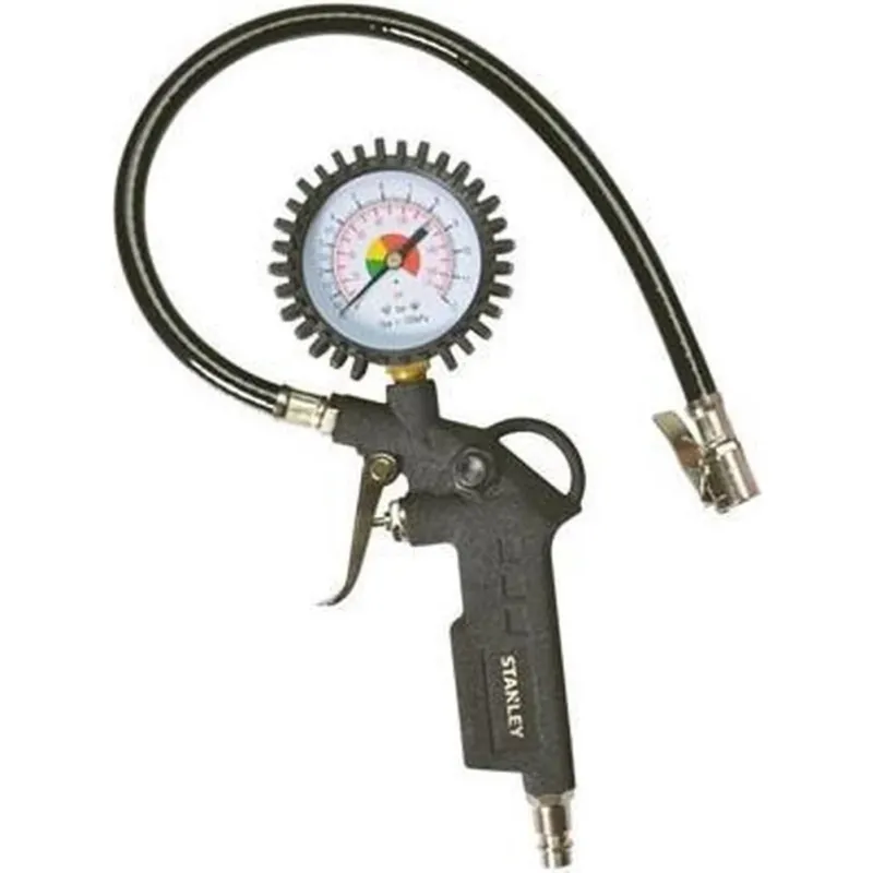 Offerta Stanley Pistola Soffiaggio Gonfiatore Pneumatici 10Bar e Manometro per Fai da Te