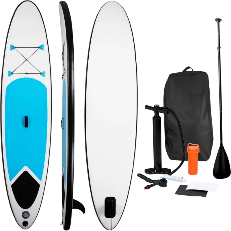 Super Prezzo Stand up Paddling Board Tavola Gonfiabile Pagaia Estensibile Kit di riparazione