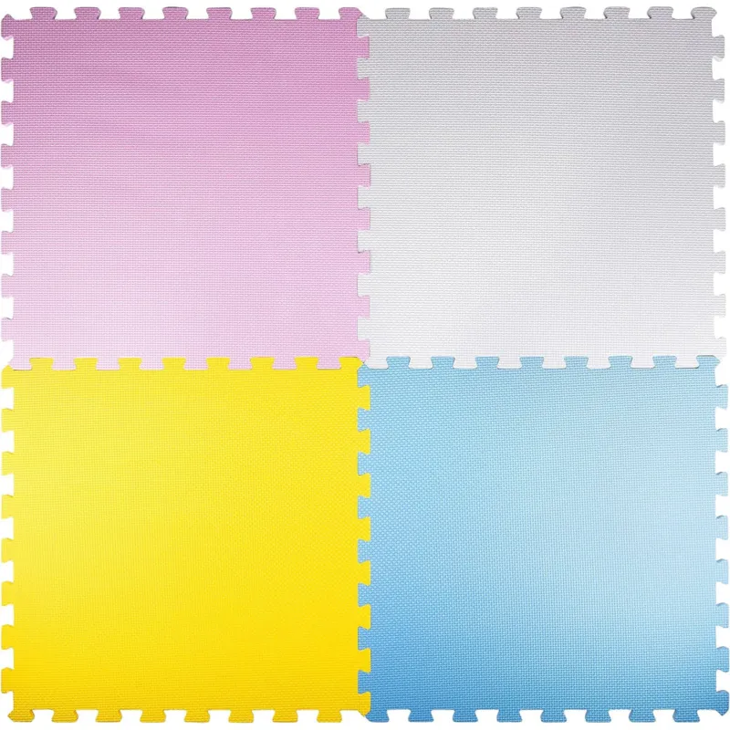 Prezzo Conveniente Creative Kids Set 4 Pezzi Tappetino Puzzle per Bambini 58 x 58 x 1cm Antiscivolo