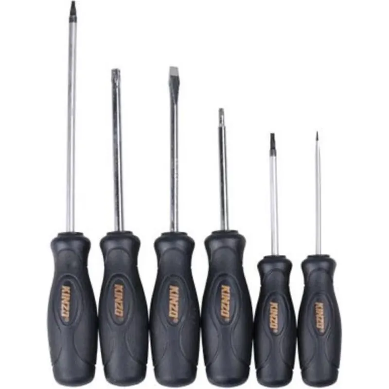 Set 6 Cacciaviti Magnetici Kinzo Punta Magnetica Impugnatura Ergonomica Fai da Te Miglior Prezzo