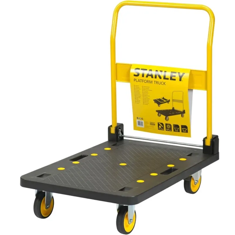 Scelto Dai Clienti Stanley Carrello Portapacchi Piattaforma per Camion Polipropilene Portata 250 kg