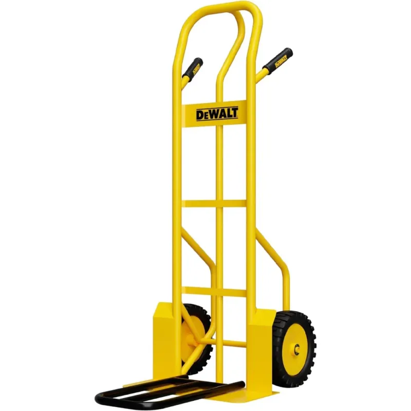 Popolare DEWALT Kit Carrello Portapacchi da Cantiere con Manico in Acciaio Portata 300kg