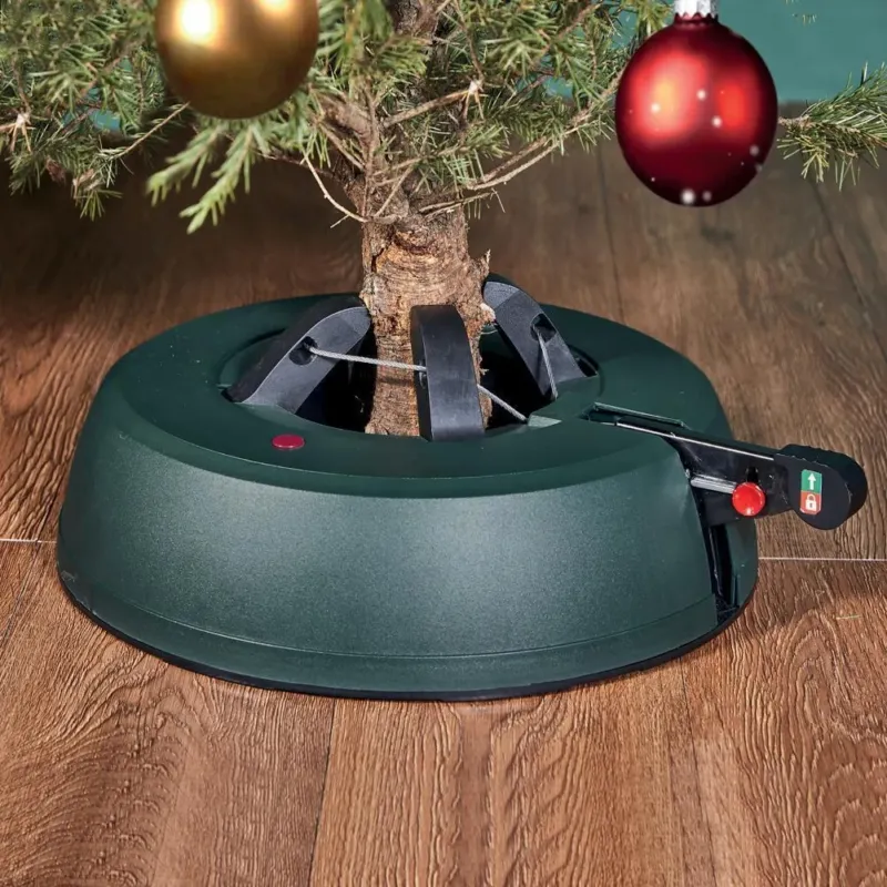 Prezzo Basso Base Supporto per Tronco Albero di Natale Tecnologia a Pedale e Serbatoio 3.1 LT