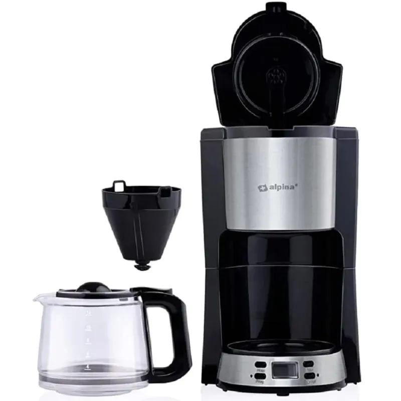 Macchina da Caffè con Filtro Caffettiera 1000 W Caraffa da 1,5 Litri 12 Tazzine Occasione Imperdibile