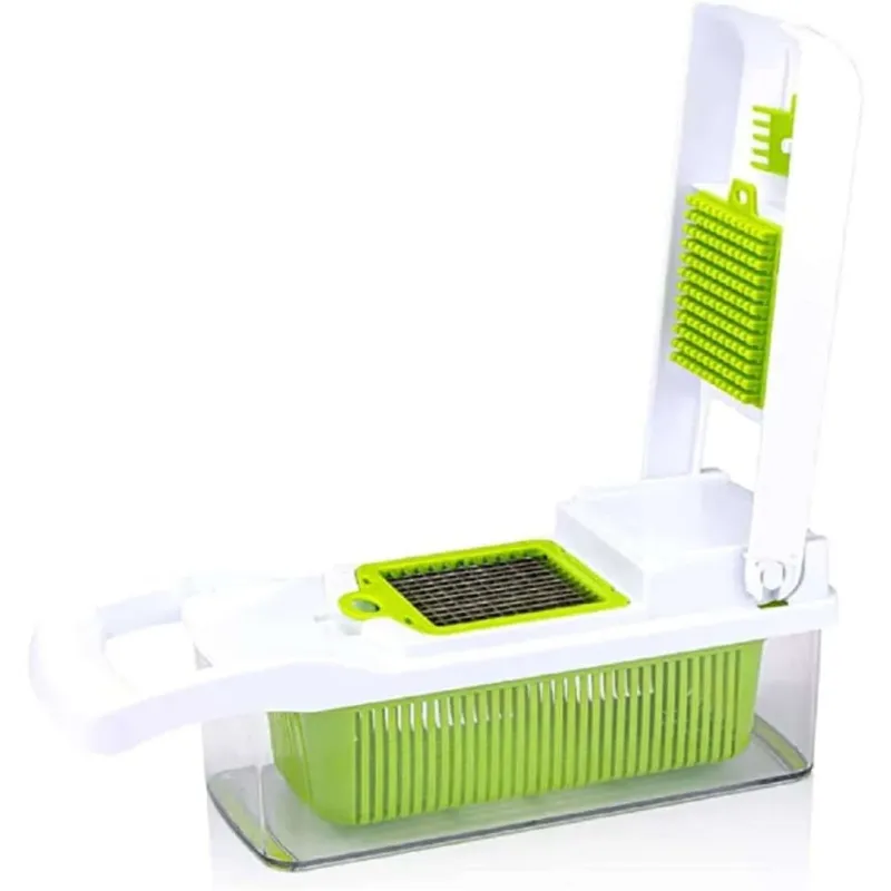 Affettaverdure 14 Pz da Cucina Affettatrice per Verdure Sminuzzatore e Accessori Nuova Collezione