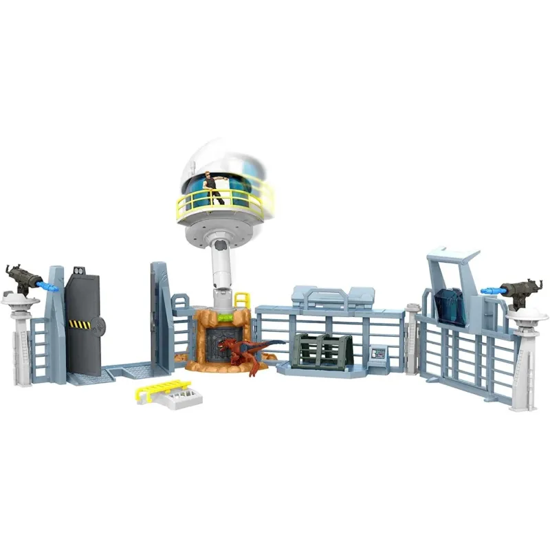 Offerta Limitata Jurassic World Dominion Outpost Chaos Playset 2 Action Figure Gioco Idea Regalo