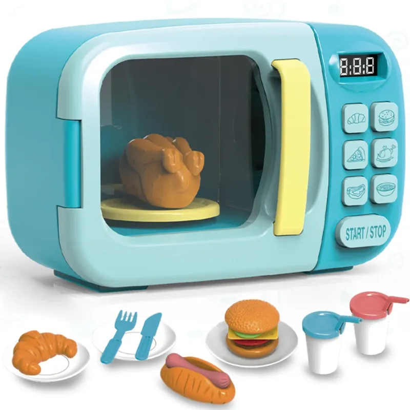 Offerta Lampo Forno a Microonde Giocattolo con Luci e Suoni Realistici Idea Regalo per Bambini