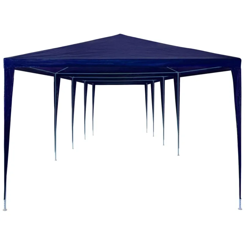 Tendone per Feste in PE Blu 3x12 m Offerta Del Giorno