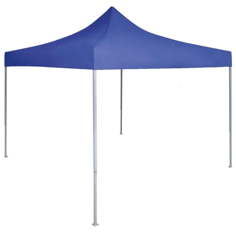 Offerta Speciale Gazebo Blu Professionale Pieghevole in Acciaio Verniciato in Polvere 2x2 m