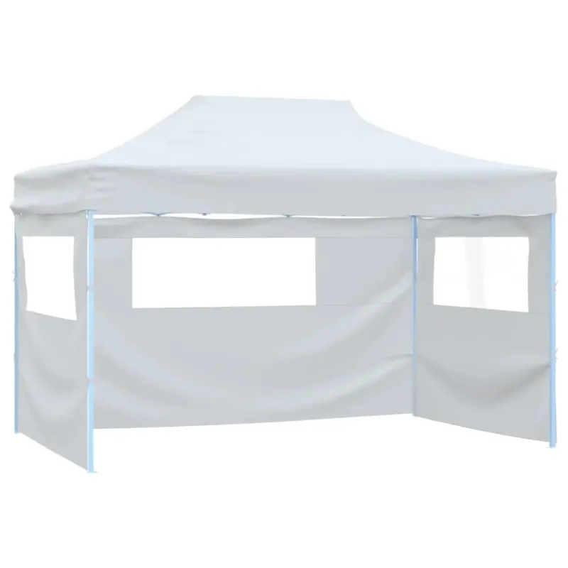 Scelto Dai Clienti Gazebo Professionale Bianco Design Pieghevole 3 Pareti 3x4m Acciaio Verniciato