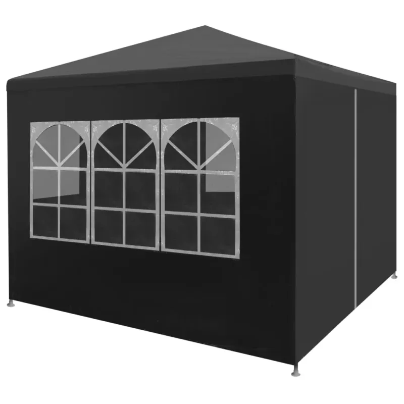 Tendone per Feste Antracite Resistente ai Raggi UV 3x3 m Offerta Lampo