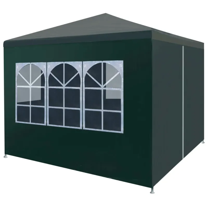 Tenda Verde per Feste Resistente ai Raggi UV e All‘Acqua 3x3 m Promozione Esclusiva