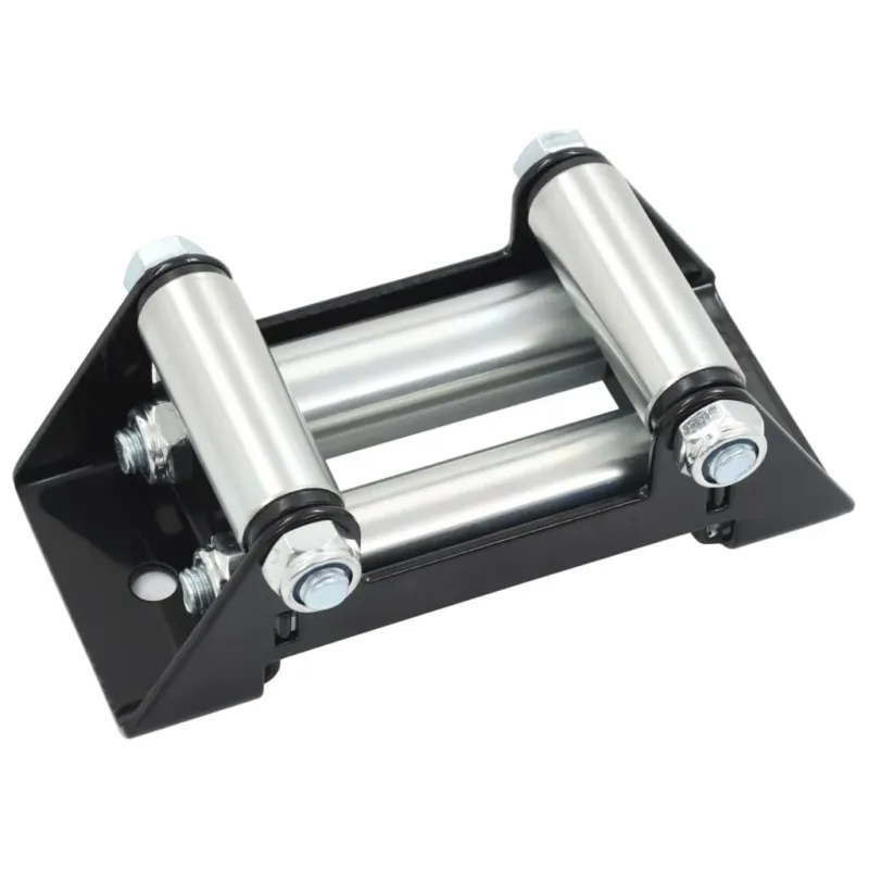 Passacavo a 4 Vie in Acciaio Zincato Cavi Rulli Nero 3500-4500 lbs Compra Adesso