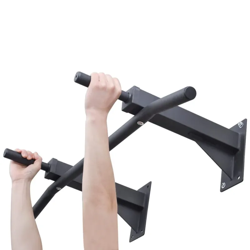 Barra per Trazioni 90 kg Fissaggio a Muro Esercizi Palestra Fitness 100x51x20 cm Promozione