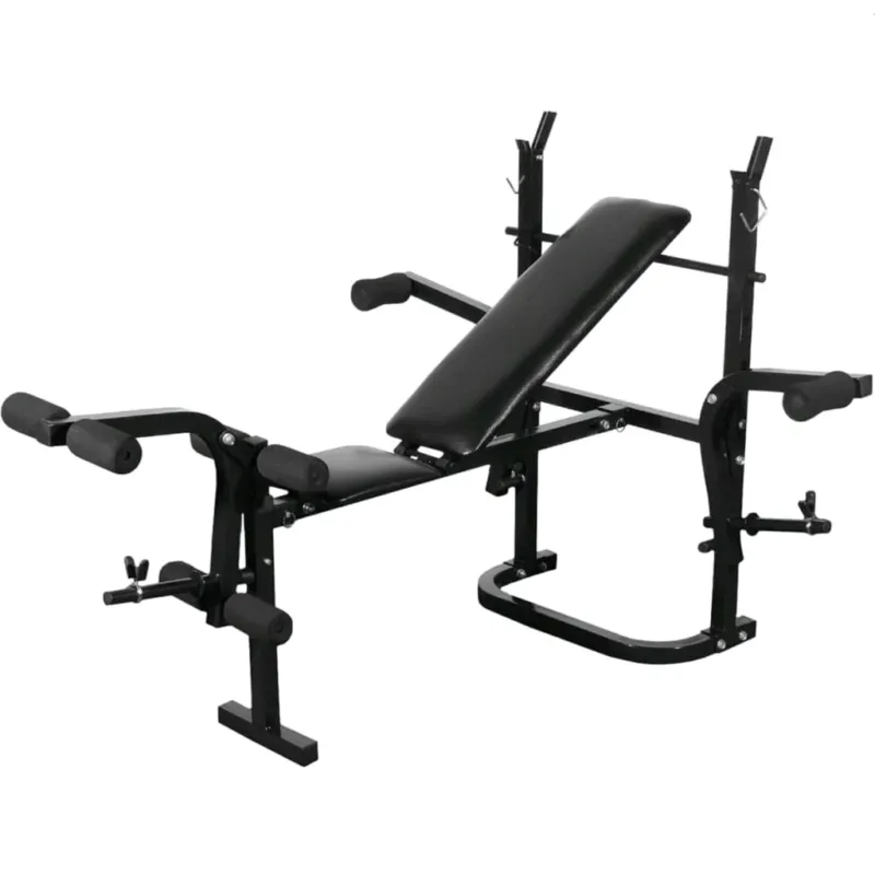 Panca Multifunzione Regolabile 4 Posizioni Home-Fitness Palestra in Casa Acciaio Occasione Imperdibile